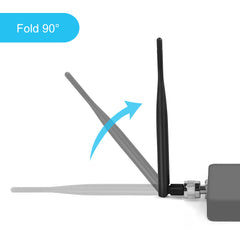 698-2170MHz Omni Whip Antenna 3dbi Indoor Antenna with N-Male Connector for Cell Phone Signal Booster