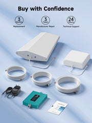 P50 Series, Cell Phone Booster for All US Carriers, Up to 5,500 sq ft