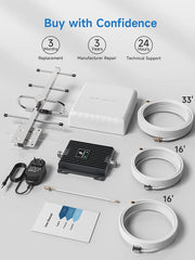 Cell Phone Signal Booster for House Boost 4G LTE 3G on Band 4/5